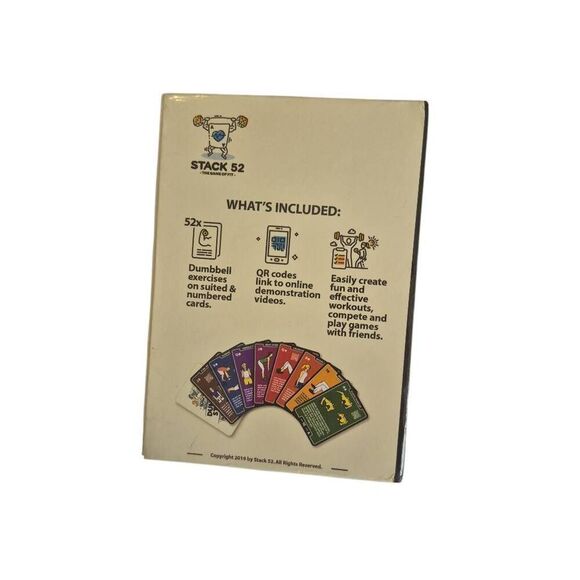 Kettlebell Stack Exercise Cards: Workout Playing Card Game. Designed by a Milita - Picture 12 of 14